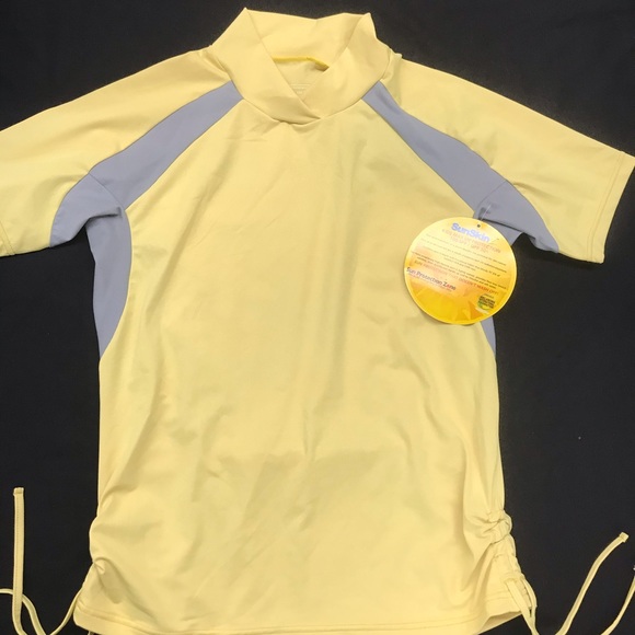 Shirts & Tops Sun Protection Zone Girl Swimwear Sport Wear Xl Poshmark